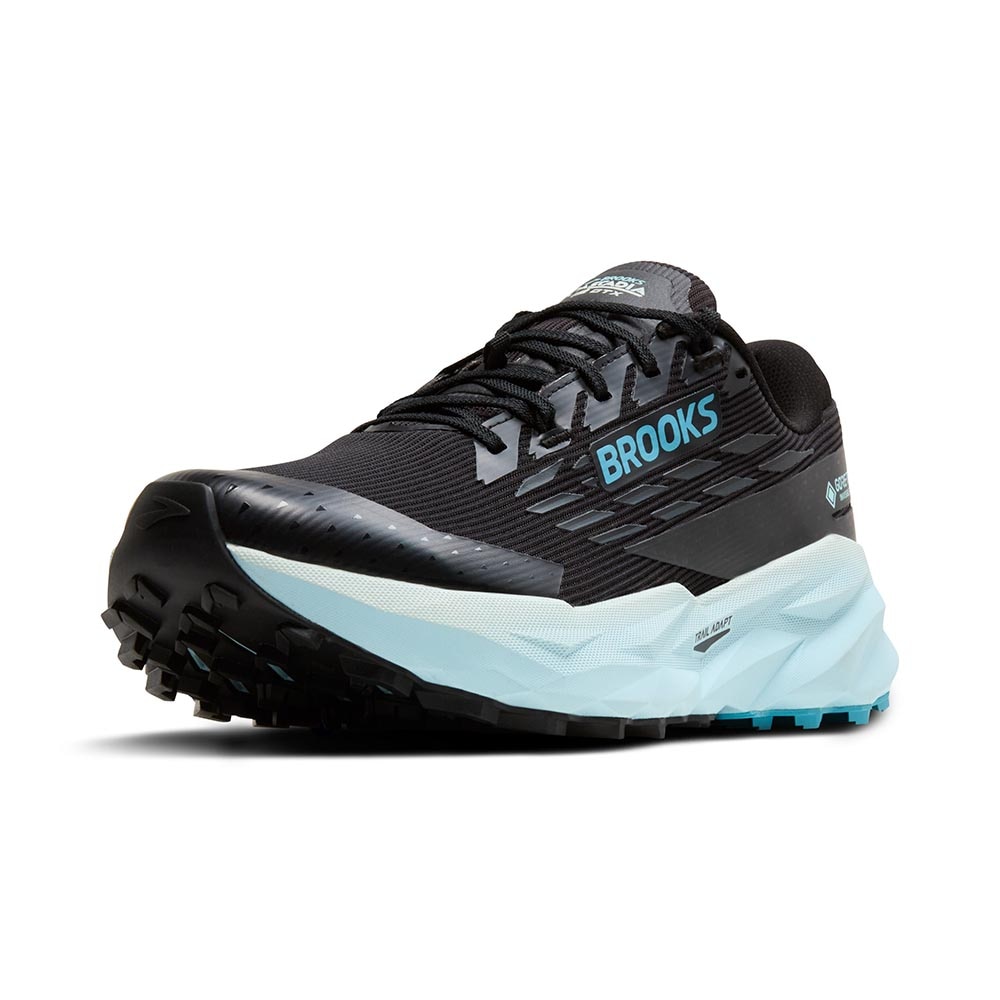 Brooks Cascadia 19 GTX Joggesko Dame Sort/Blå