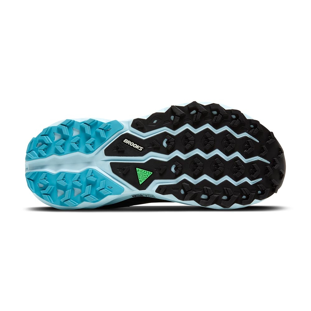 Brooks Cascadia 19 GTX Joggesko Dame Sort/Blå