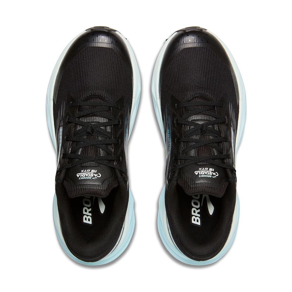 Brooks Cascadia 19 GTX Joggesko Dame Sort/Blå