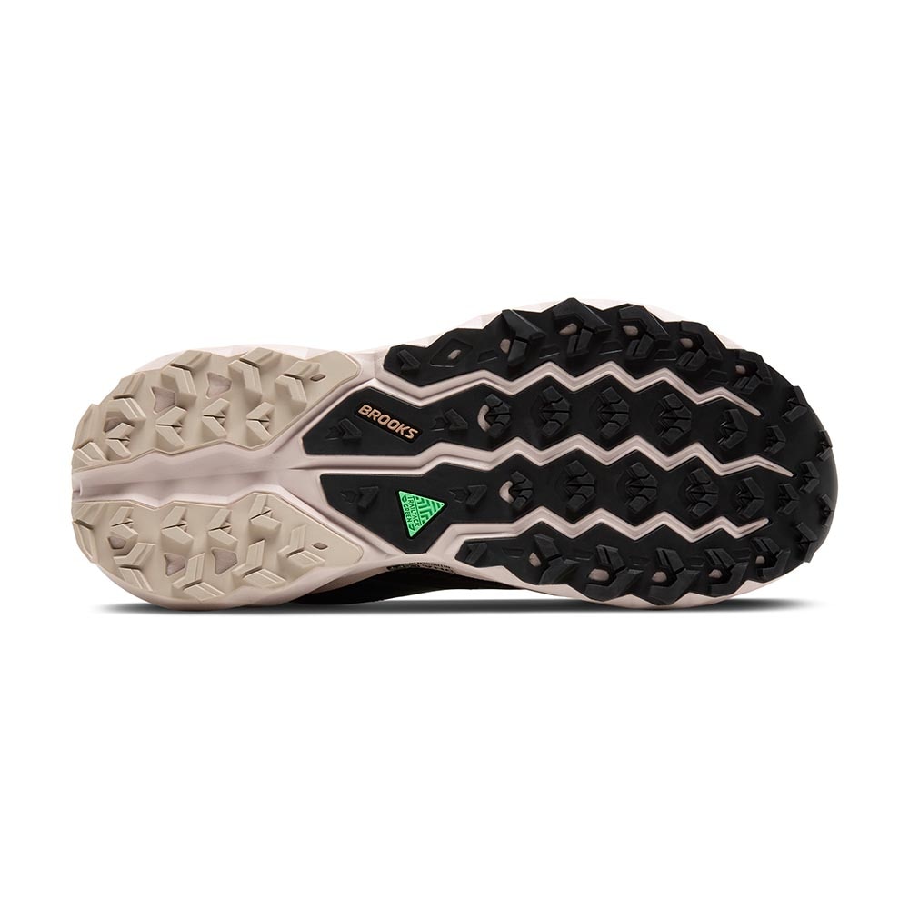 Brooks Cascadia 19 GTX Joggesko Herre Sort/Beige