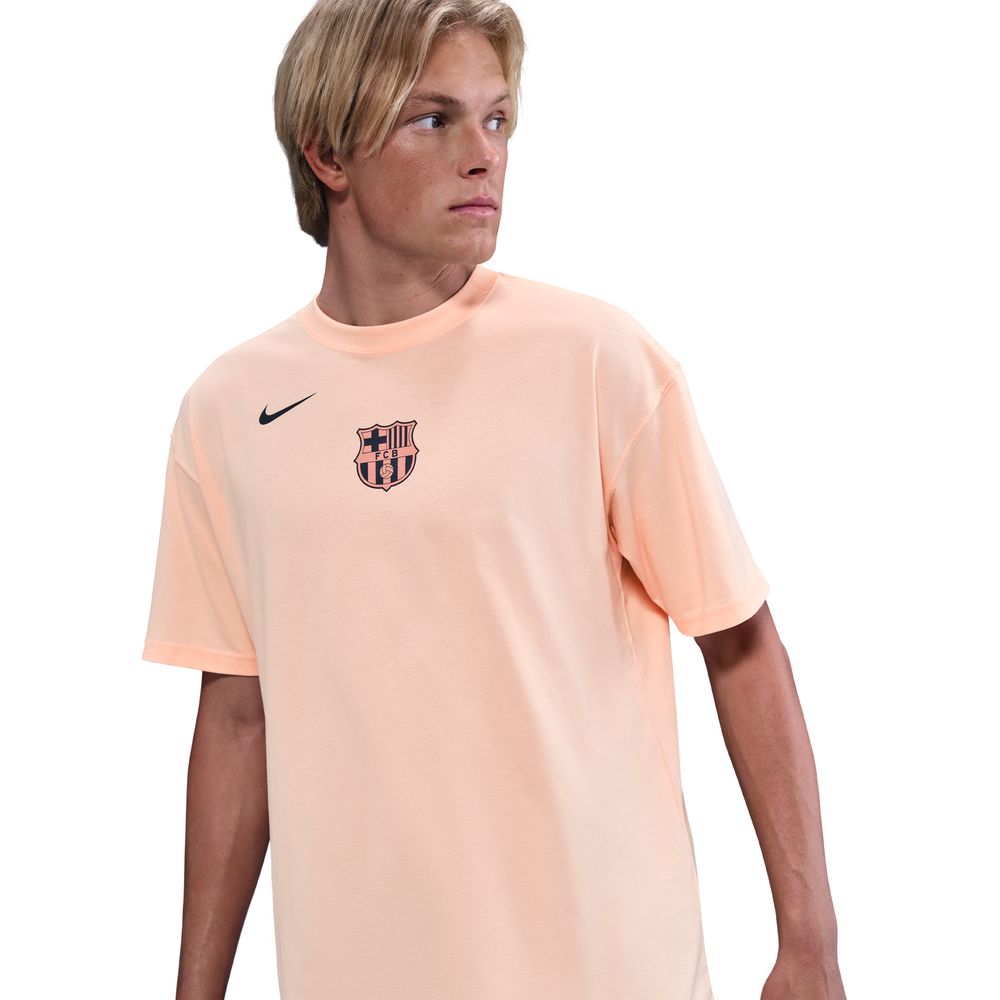 Nike FC Barcelona Total 90 Remix T-Skjorte 25/26 Oransje