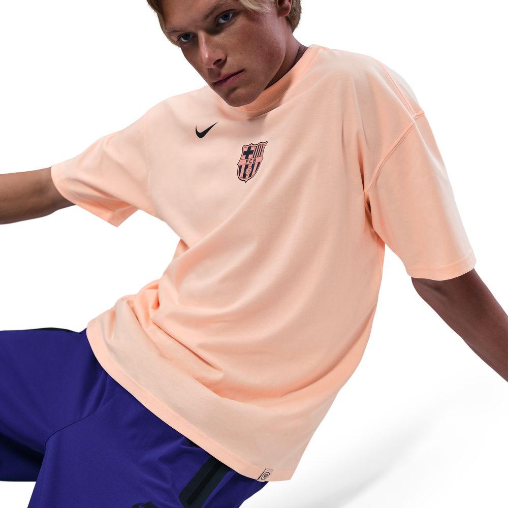 Nike FC Barcelona Total 90 Remix T-Skjorte 25/26 Oransje