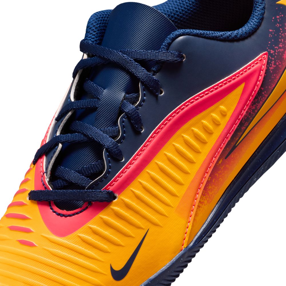 Nike Phantom 6 Low Club IC Futsal Innendørs Fotballsko Barn Haaland