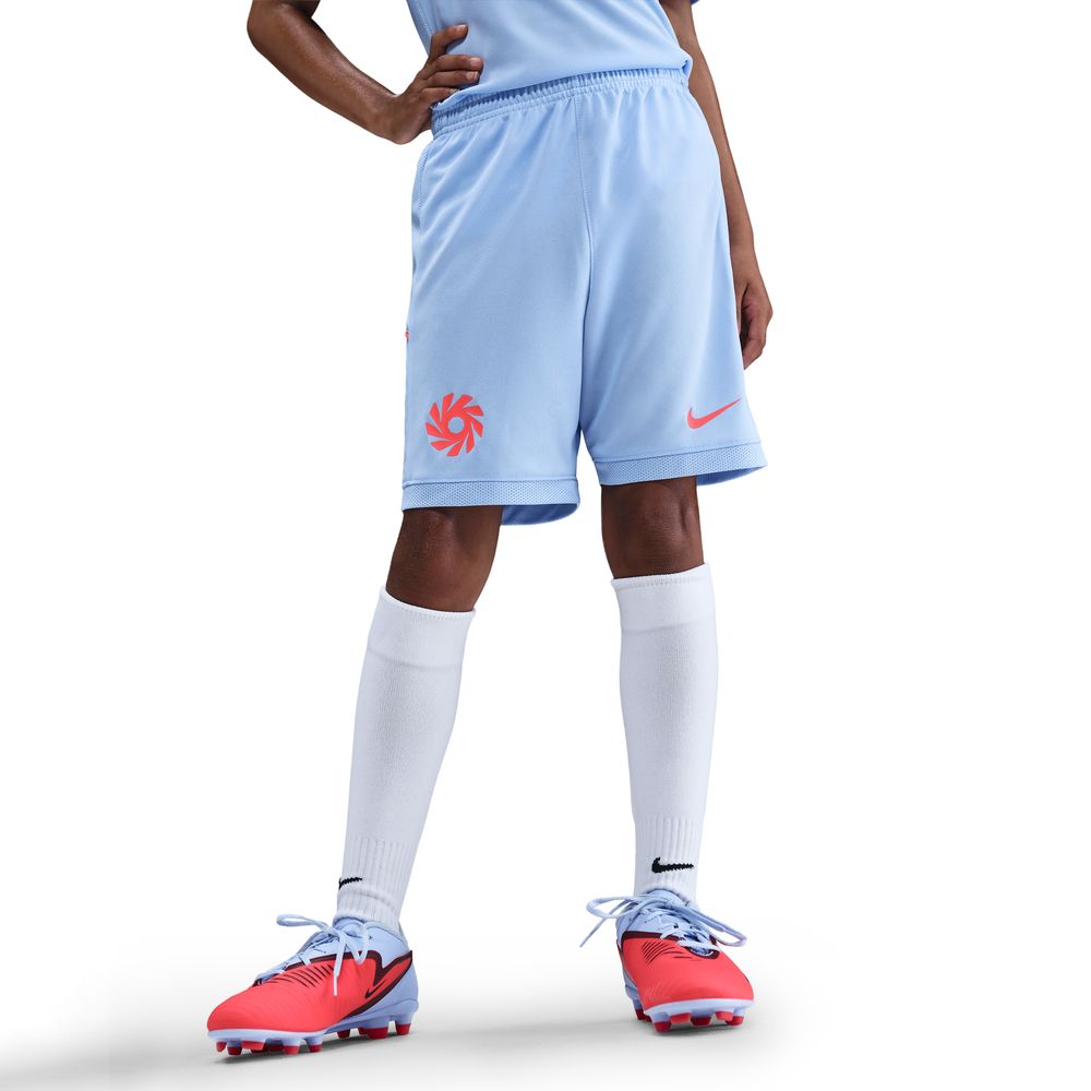 Nike Haaland Academy 25 Shorts Barn Lilla/Rød