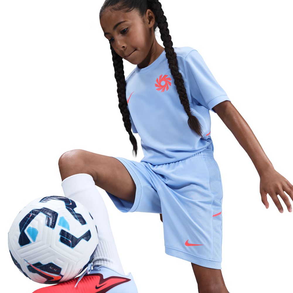 Nike Haaland Academy 25 Shorts Barn Lilla/Rød
