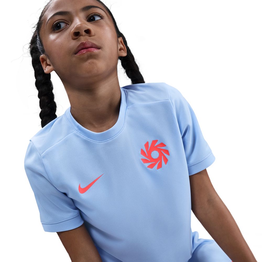 Nike Haaland Academy 25 Trøye Barn Lilla/Rød