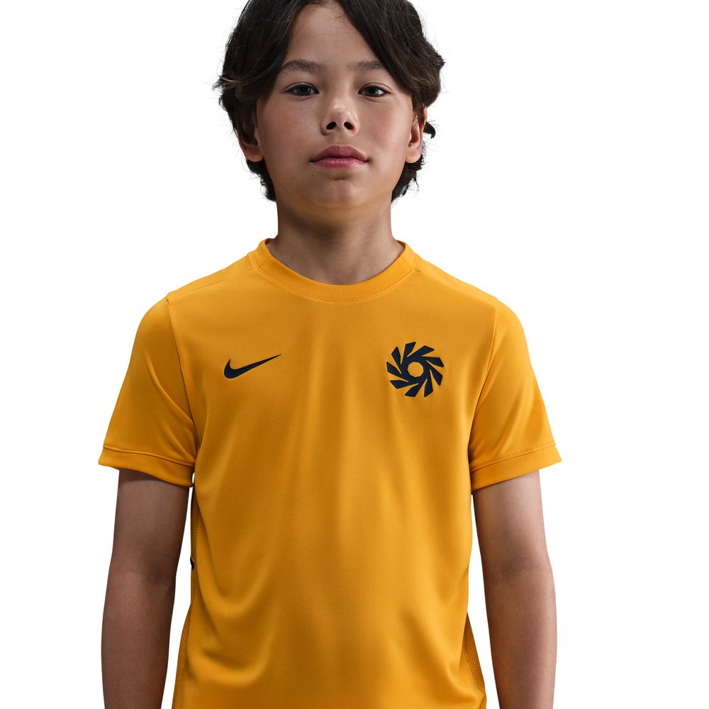 Nike Haaland Academy 25 Trøye Barn Oransje/Blå
