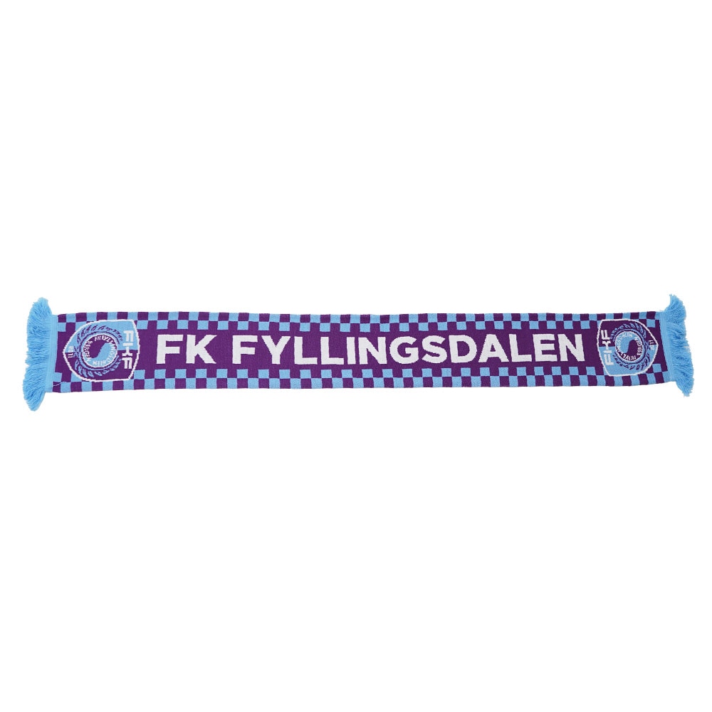 Fyllingsdalen Skjerf Lilla/Lyseblå