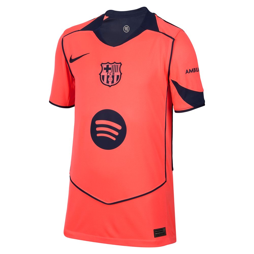 Nike FC Barcelona Fotballdrakt 25/26 Barn Tredje