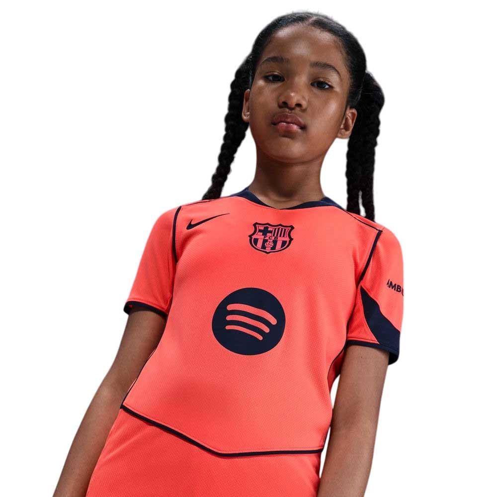 Nike FC Barcelona Fotballdrakt 25/26 Barn Tredje