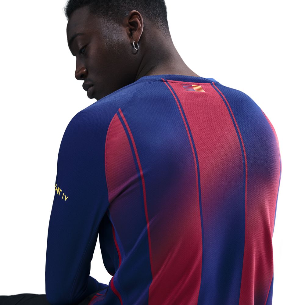 Nike FC Barcelona Langermet Fotballdrakt 25/26 Hjemme