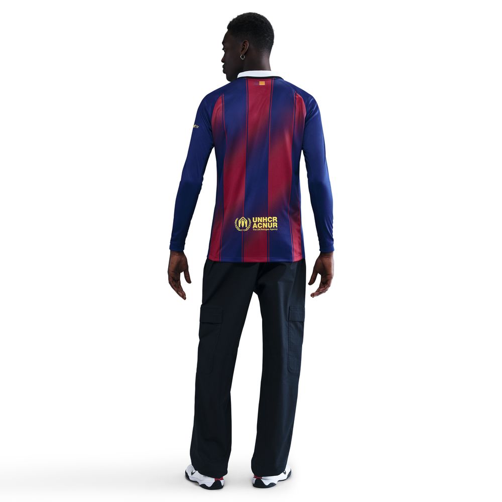 Nike FC Barcelona Langermet Fotballdrakt 25/26 Hjemme