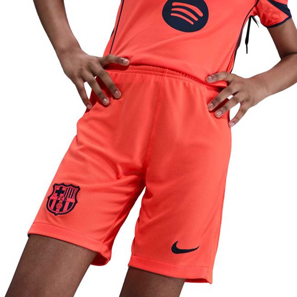 Nike FC Barcelona Fotballshorts 25/26 Barn Tredje