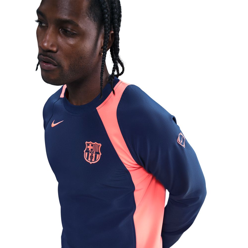 Nike FC Barcelona Total 90 Crew Genser 25/26 Tredje