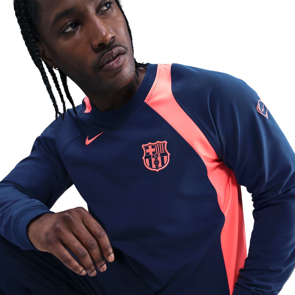 Nike FC Barcelona Total 90 Crew Genser 25/26 Tredje