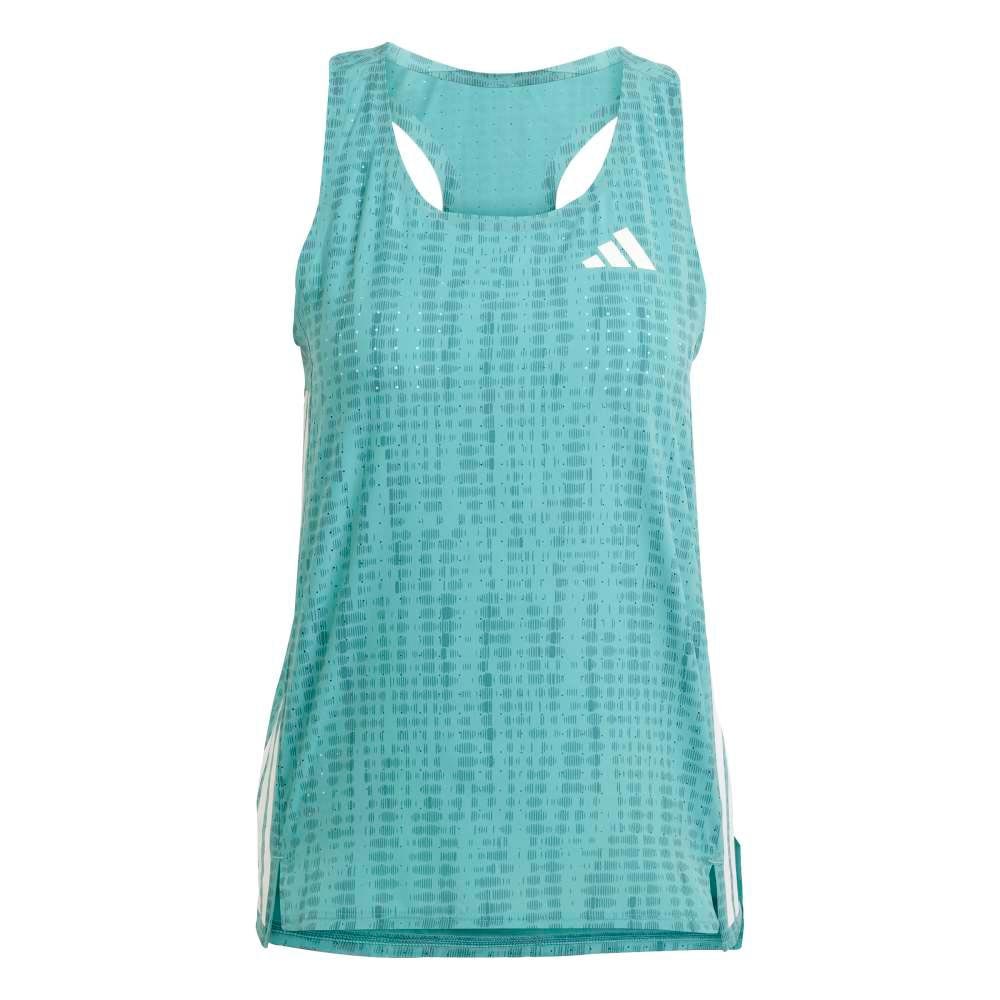 Adidas Adizero Singlet Dame Turkis/Hvit