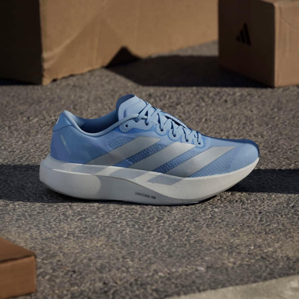 Adidas Adizero Evo SL Joggesko Dame Blå/Hvit/Sølv