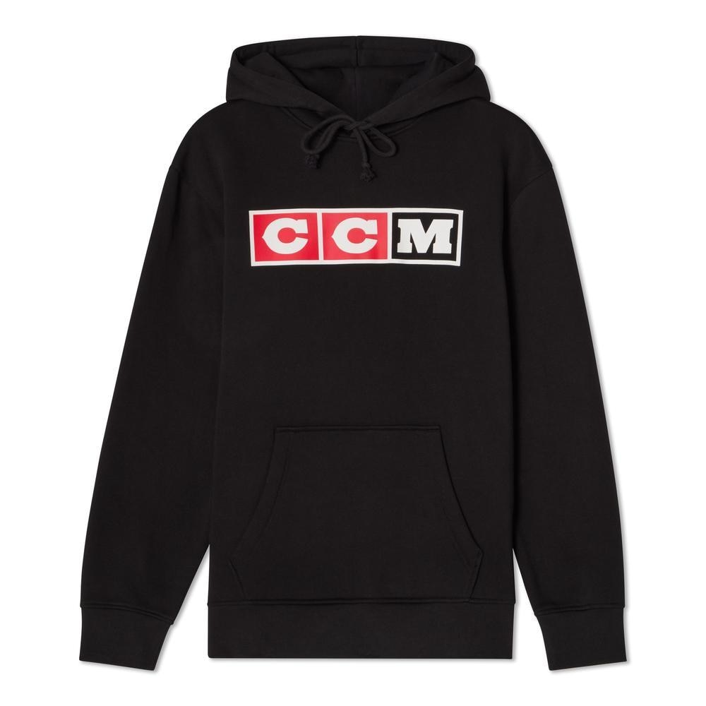 Ccm Heritage Block Hoodie Sort
