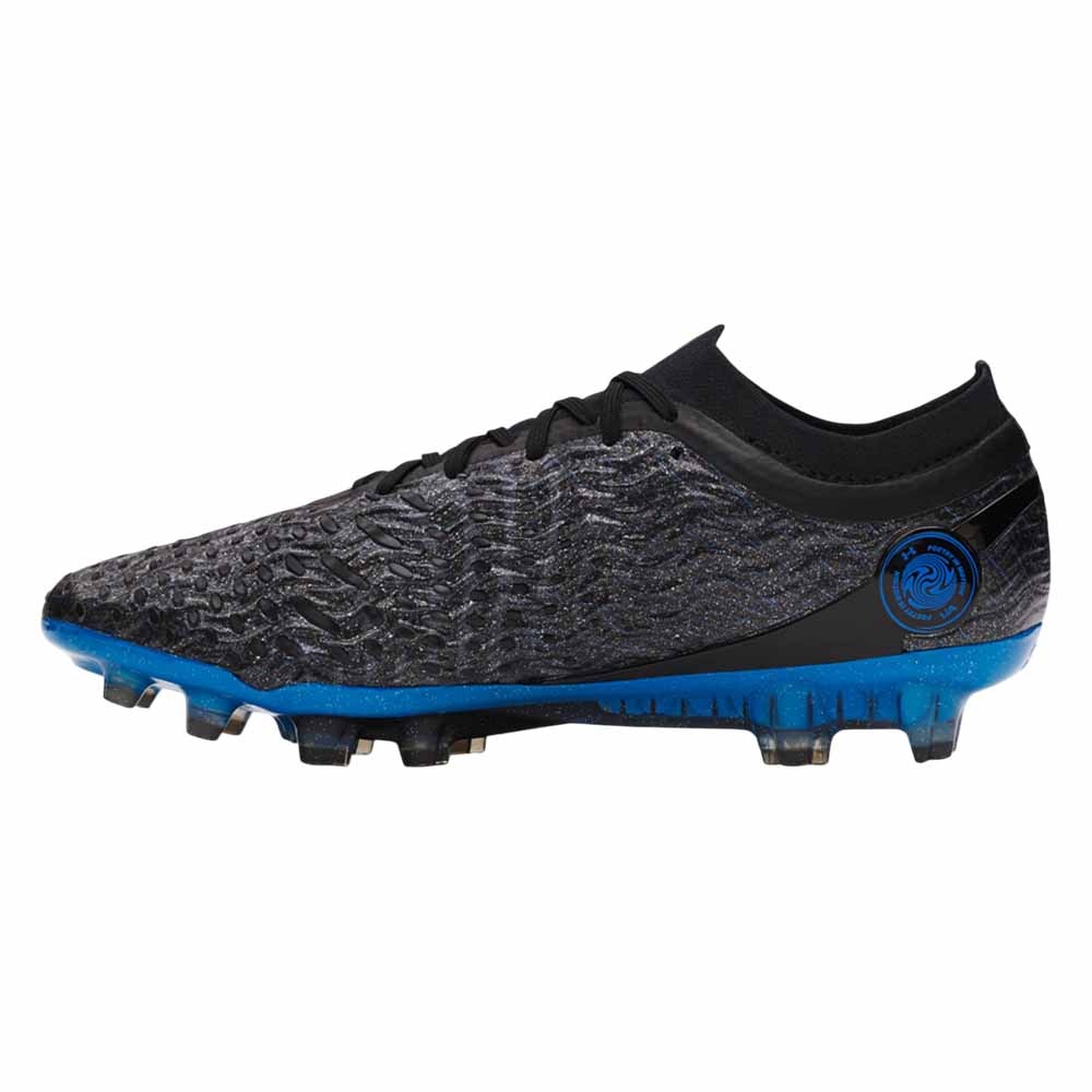 Under Armour Magnetico Elite 5 FG Fotballsko Sort/Blå