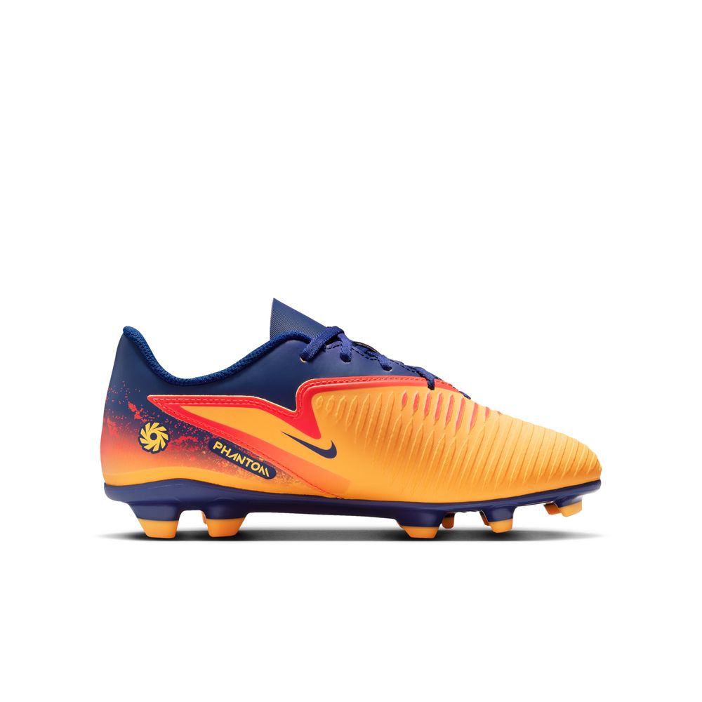 Nike Phantom 6 Low Club FG/MG Fotballsko Barn Haaland