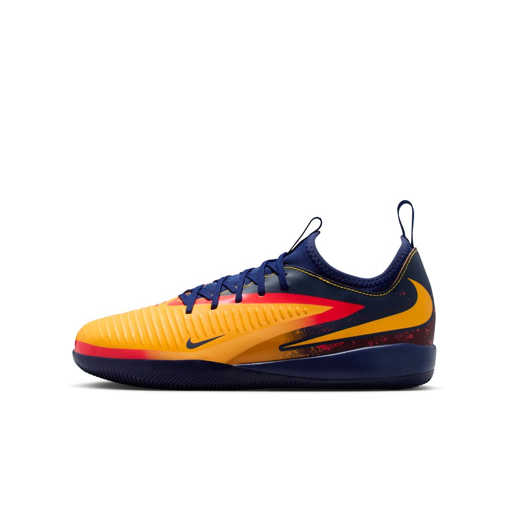 Nike Phantom 6 Low Academy IC Futsal Innendørs Fotballsko Barn Haaland
