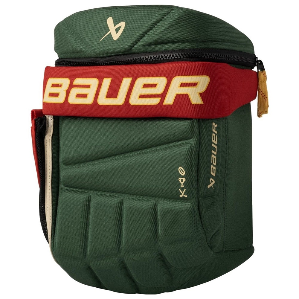 Bauer Hockeyhanske Barn Ryggsekk Grønn/Rød