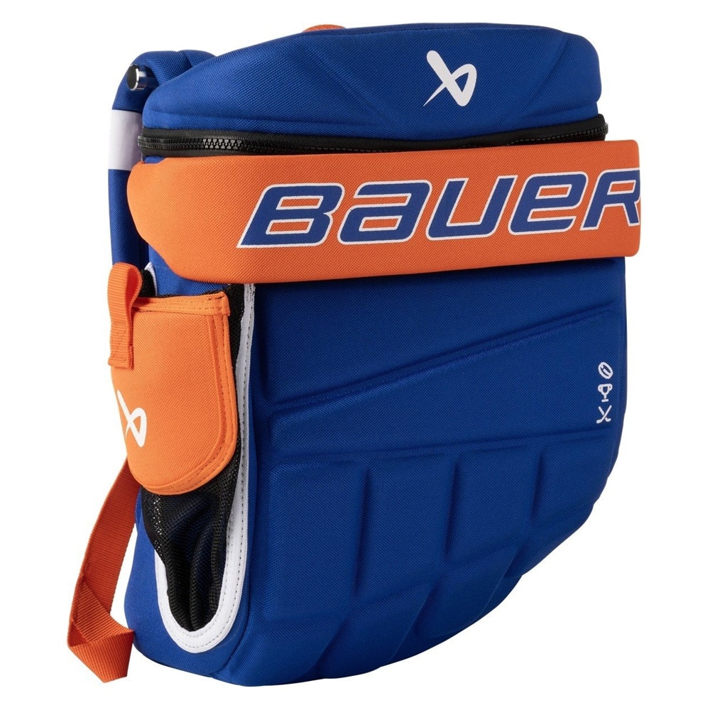 Bauer Hockeyhanske Barn Ryggsekk Blå/Oransje