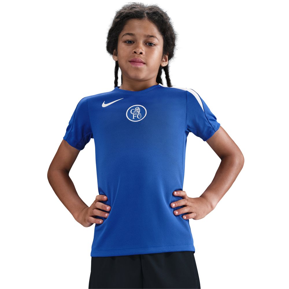 Nike Chelsea Total 90 Dri-FIT Strike Treningstrøye 25/26 Barn Tredje
