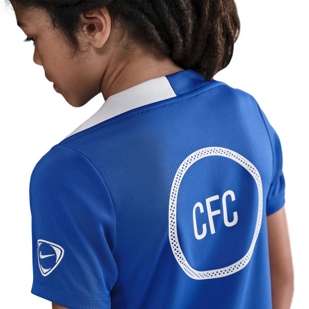 Nike Chelsea Total 90 Dri-FIT Strike Treningstrøye 25/26 Barn Tredje