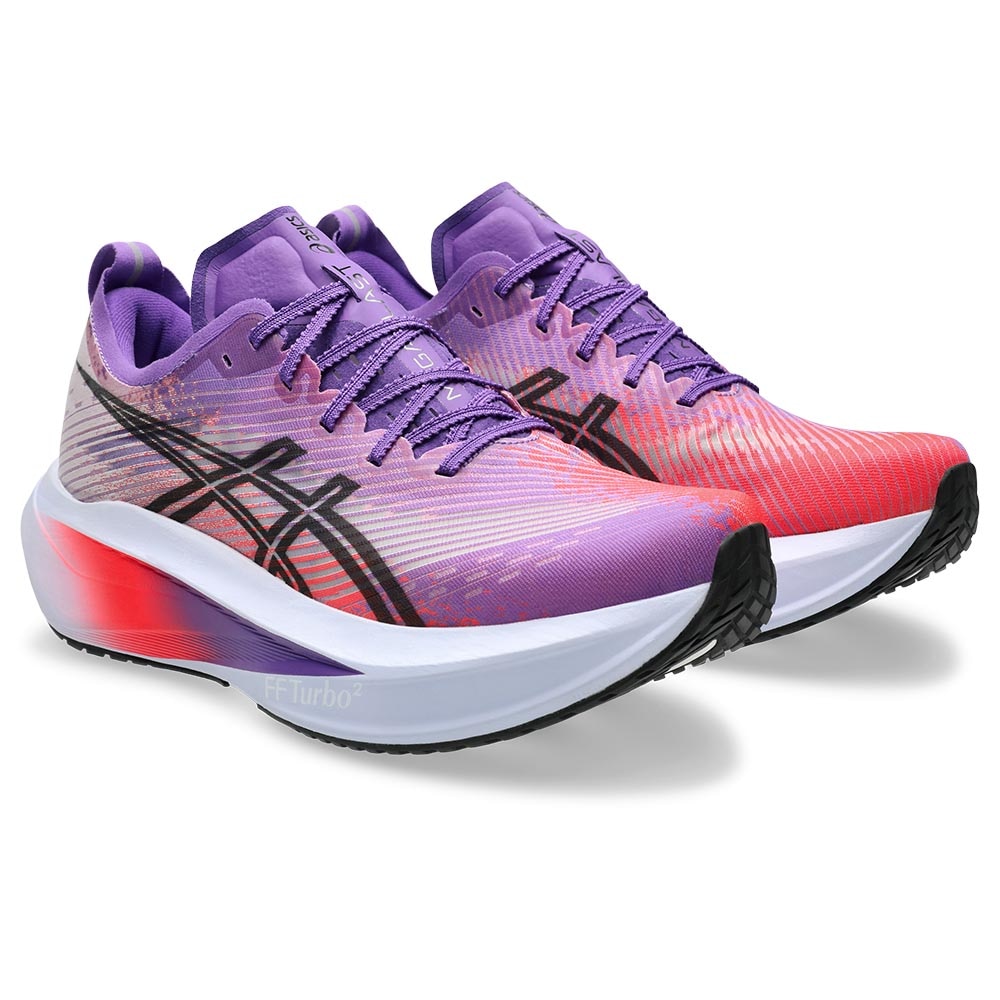 Asics Megablast Joggesko Lilla/Rosa/Sort