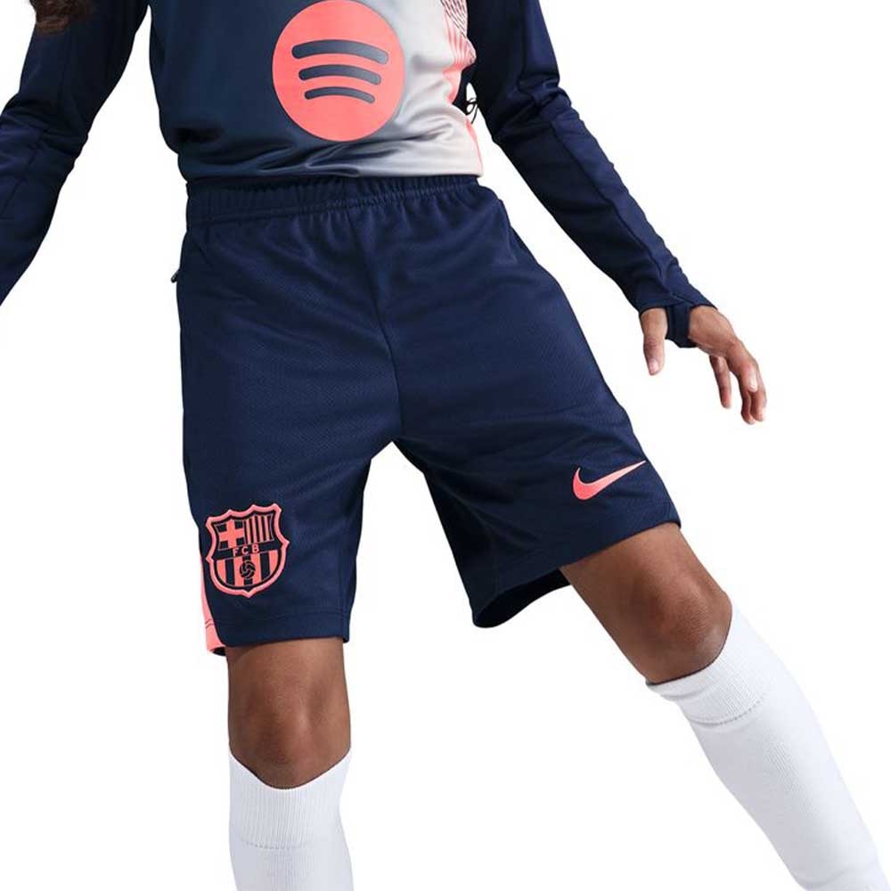 Nike FC Barcelona Dri-FIT Strike Treningsshorts 25/26 Barn Tredje