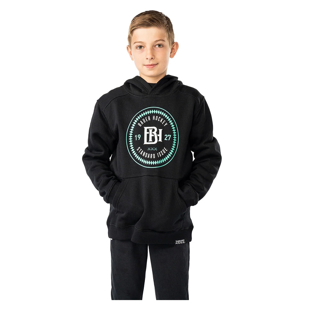 Bauer Ultimate Graphic Barn Hettegenser Svart