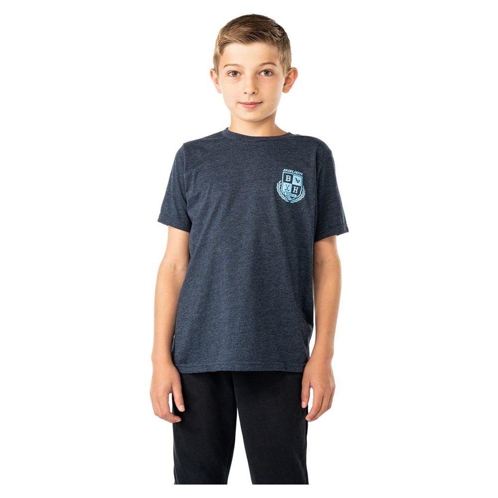Bauer T-skjorte Barn Graphic Tee Marine