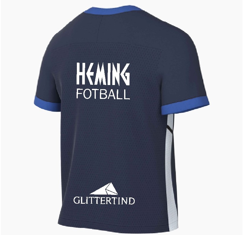 Nike Heming Fotball Treningstrøye Barn Marine/Hvit