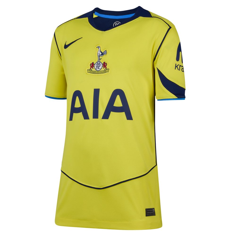 Nike Tottenham Fotballdrakt 25/26 Barn Tredje