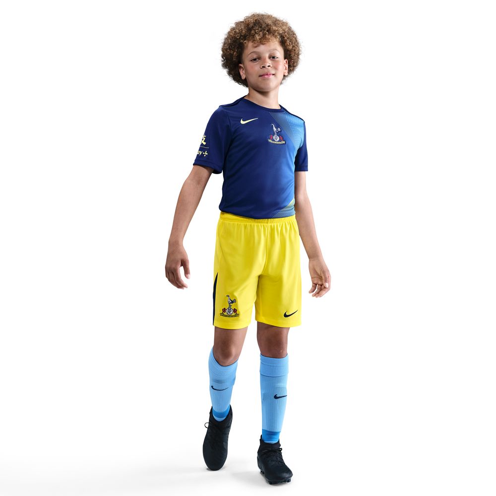 Nike Tottenham Fotballshorts 25/26 Barn Tredje