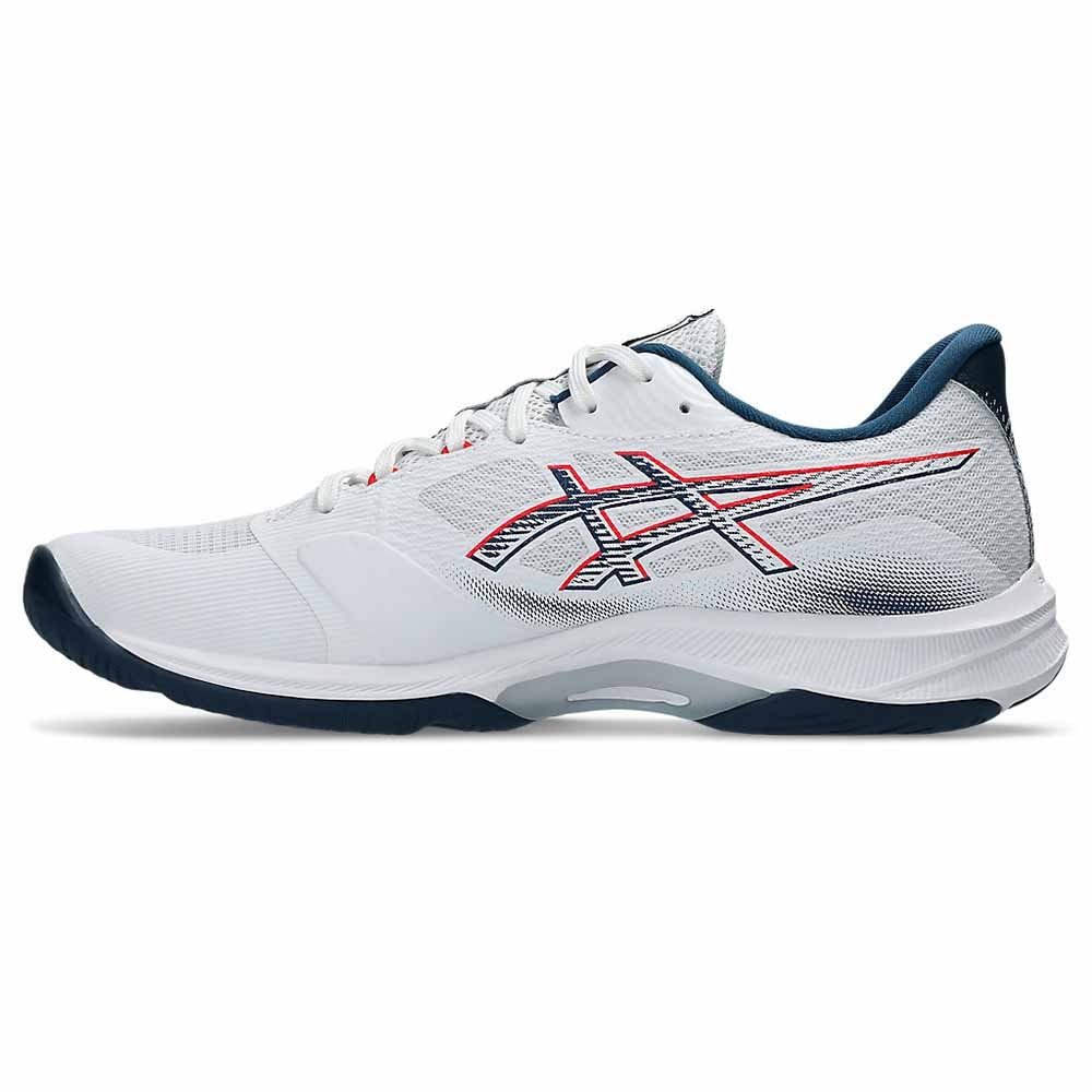 Asics Netburner Ballistic FF 4 Hallsko Hvit/Blå