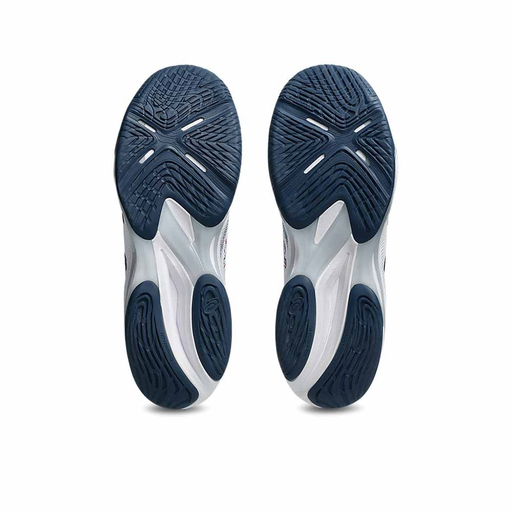 Asics Netburner Ballistic FF 4 Hallsko Hvit/Blå
