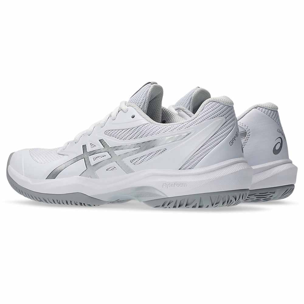 Asics GEL-Game FF Hallsko Dame Hvit/Sølv