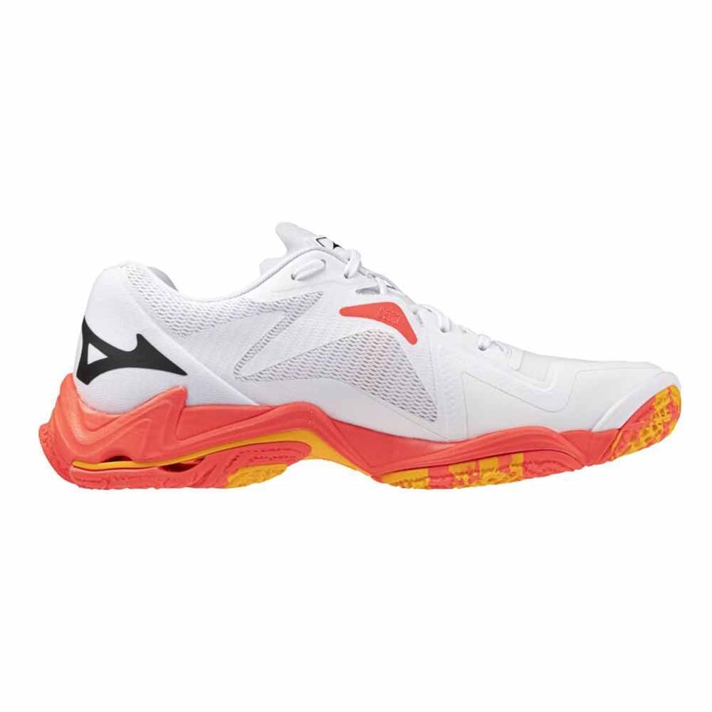 Mizuno Wave Lightning Z8 Hallsko Hvit/Oransje