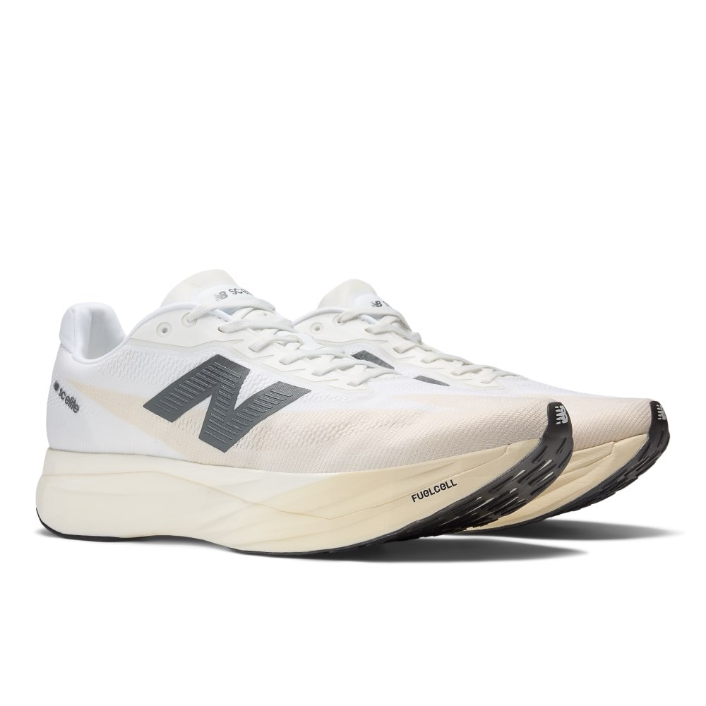 New Balance FuelCell SuperComp Elite v5 Joggesko Herre Hvit/Beige