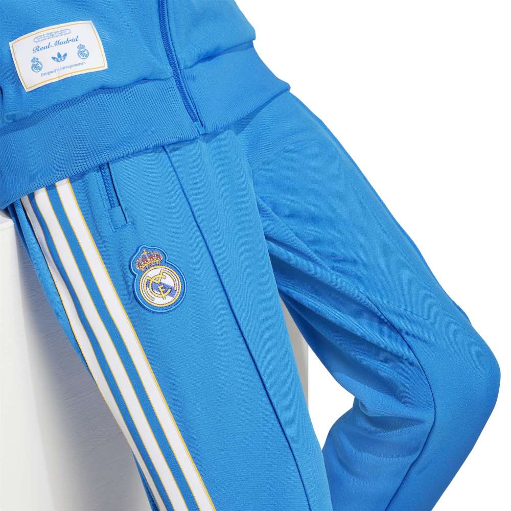 Adidas Real Madrid Terrace Icons Treningsbukse Barn Blå