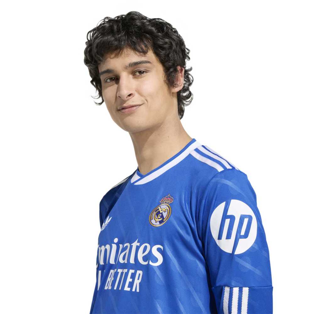 Adidas Real Madrid Langermet Fotballdrakt 25/26 Tredje