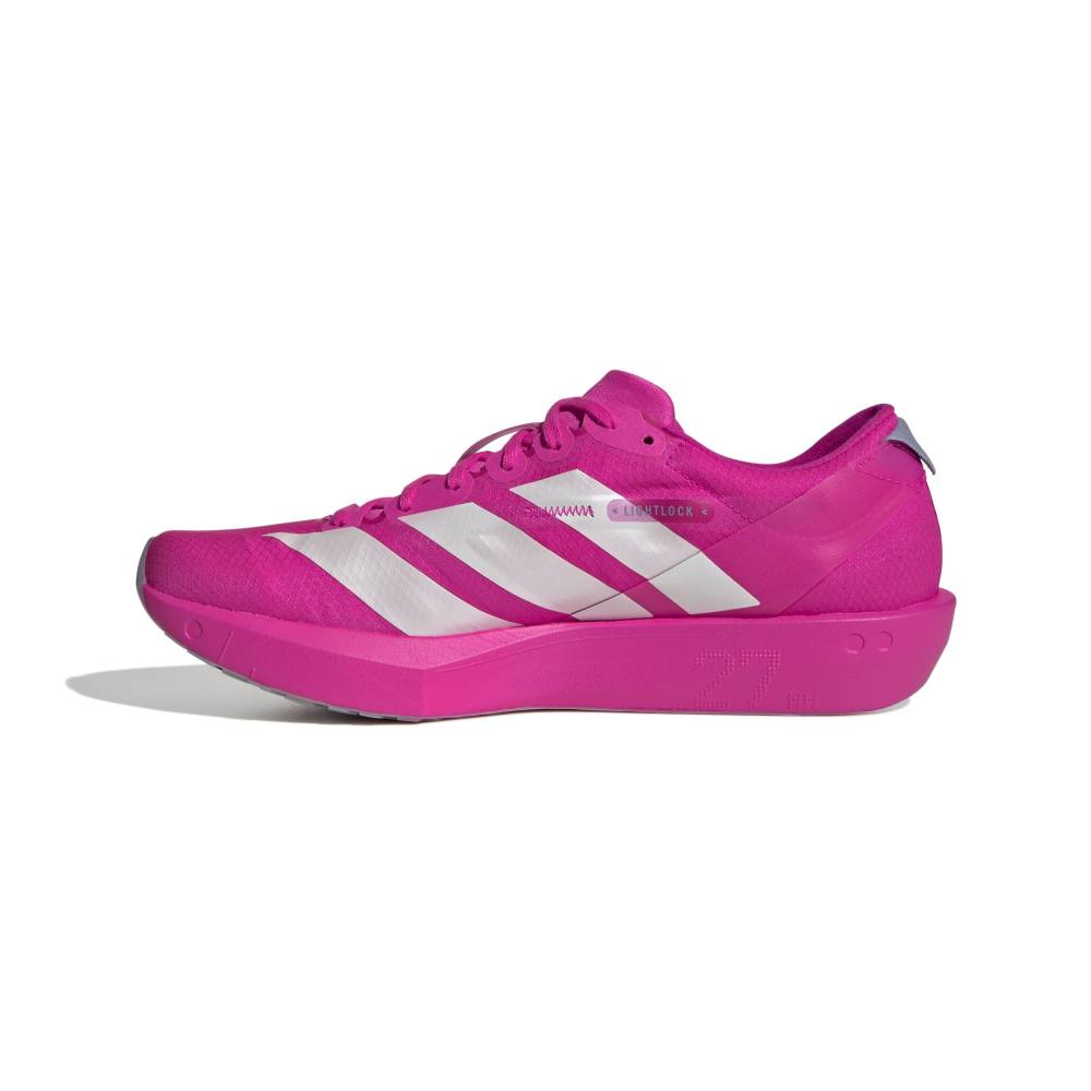 Adidas Adizero Adios 9 Joggesko Dame Rosa/Sølv