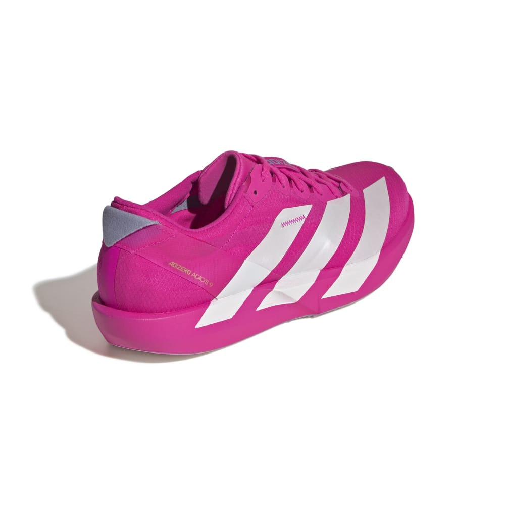 Adidas Adizero Adios 9 Joggesko Dame Rosa/Sølv
