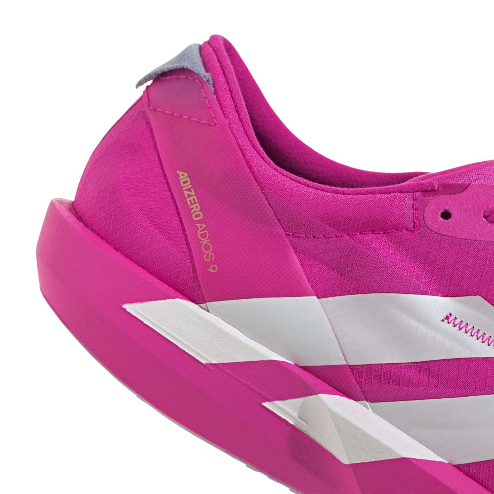 Adidas Adizero Adios 9 Joggesko Dame Rosa/Sølv