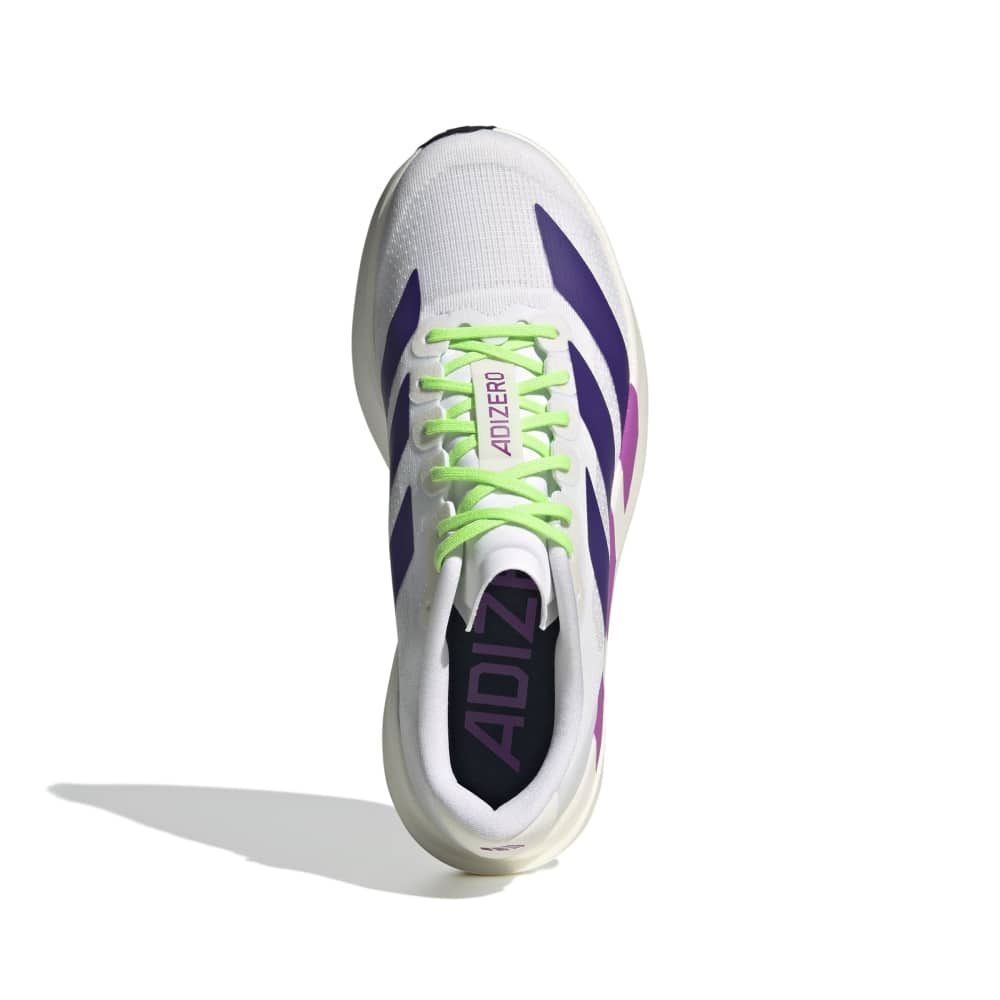 Adidas adizero Evo SL Joggesko Dame Hvit/Lilla/Grønn