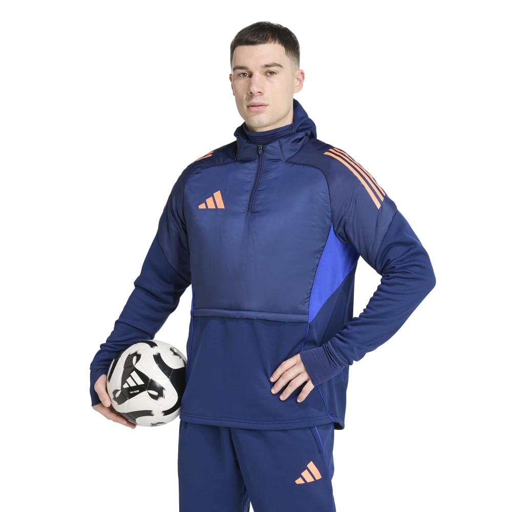 Adidas Tiro 25 Fotballgenser Winterized Marine/Oransje