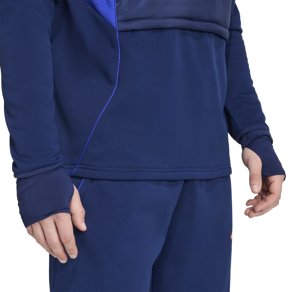 Adidas Tiro 25 Fotballgenser Winterized Marine/Oransje