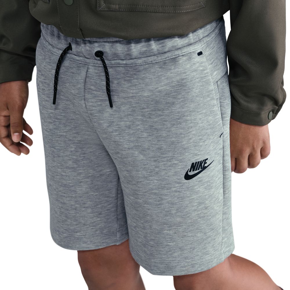Nike NSW Tech Fleece Fritidsshorts PD Barn Grå